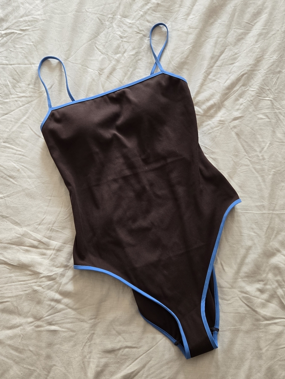 & Other Stories Contrast-Trim Swimsuit